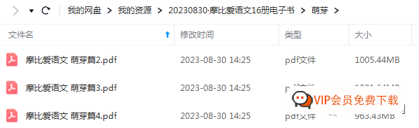幼小早教学习必备 《摩比爱语文》小中大班全套PDF电子书,语文启蒙、拼音、识字、阅读、书写 幼小早教学习必备 《摩比爱语文》小中大班全套PDF电子书,语文启蒙、拼音、识字、阅读、书写