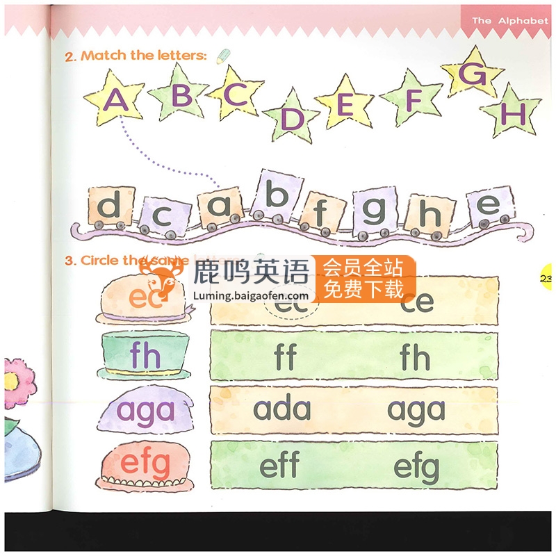 Phonics Kids蒲公英英语，自然拼读英语启蒙（1-6级全套），包含视频音频和点读版PDF教材，百度网盘下载！