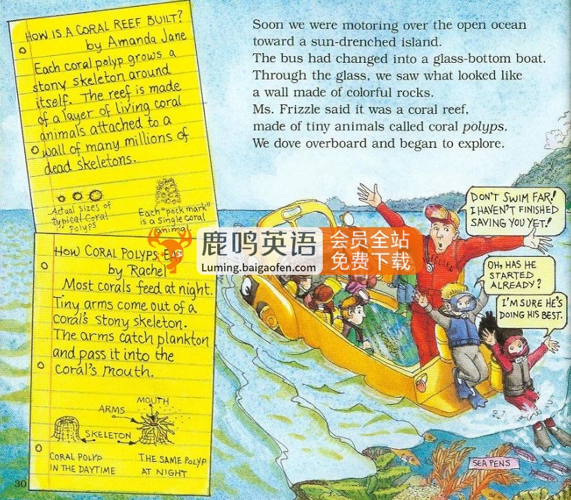 科普英语动画片《神奇校车The Magic School Bus》全1-4季共52集标清视频+配套音频+PDF绘本，百度网盘下载！