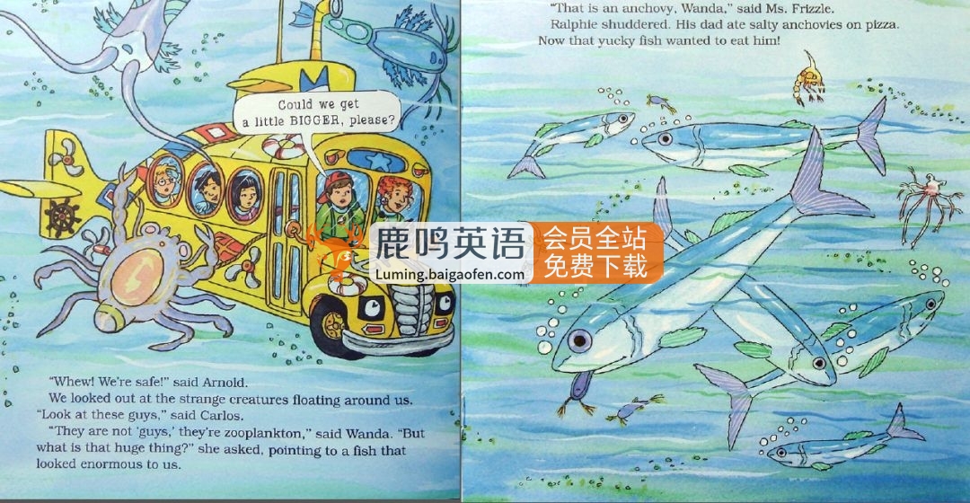 《神奇校车The Magic School Bus》1-4季52集视频+音频+绘本 – 百度网盘下载资源