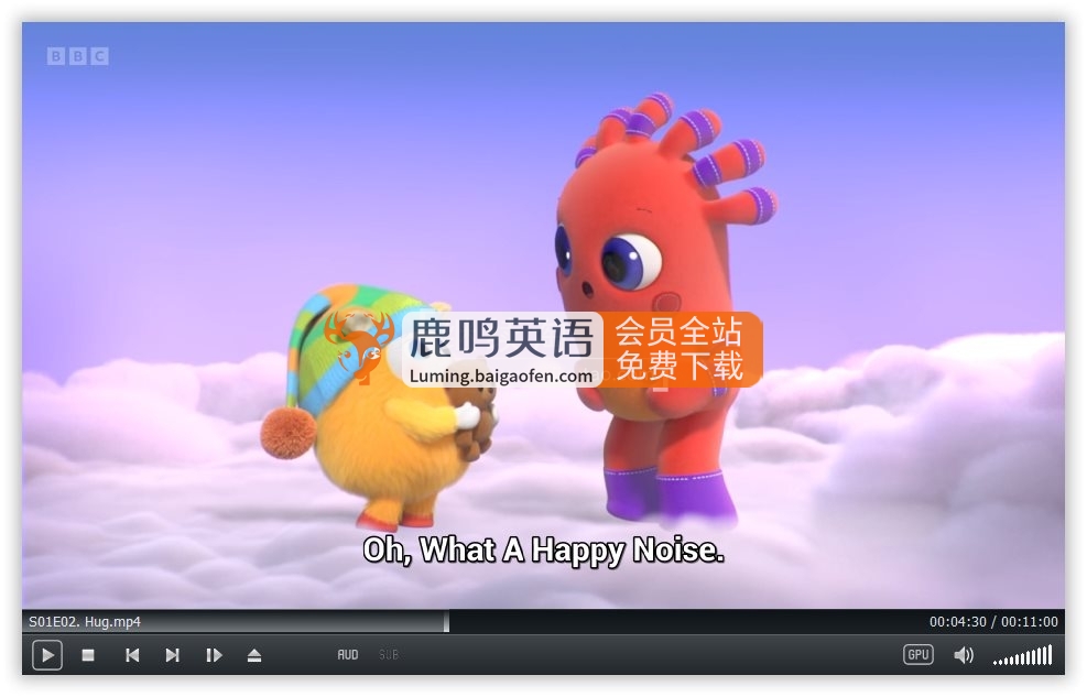 BBC英文启蒙动画《BeddyByes》全10集，1080P高清视频带英文字幕，百度网盘下载！