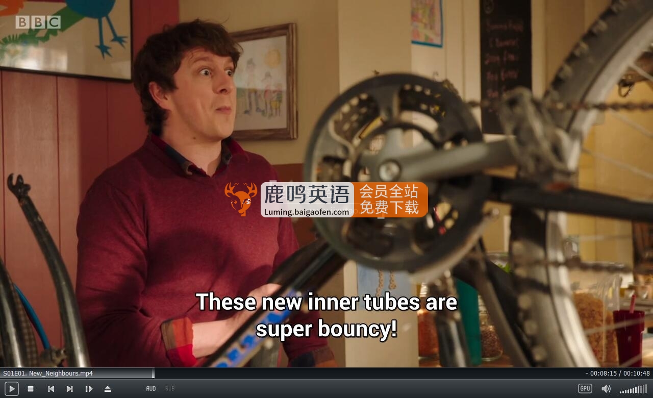 BBC真人版牛津树英语《Biff and Chip》全3季共62集，1080P高清视频带英文字幕，百度网盘下载！