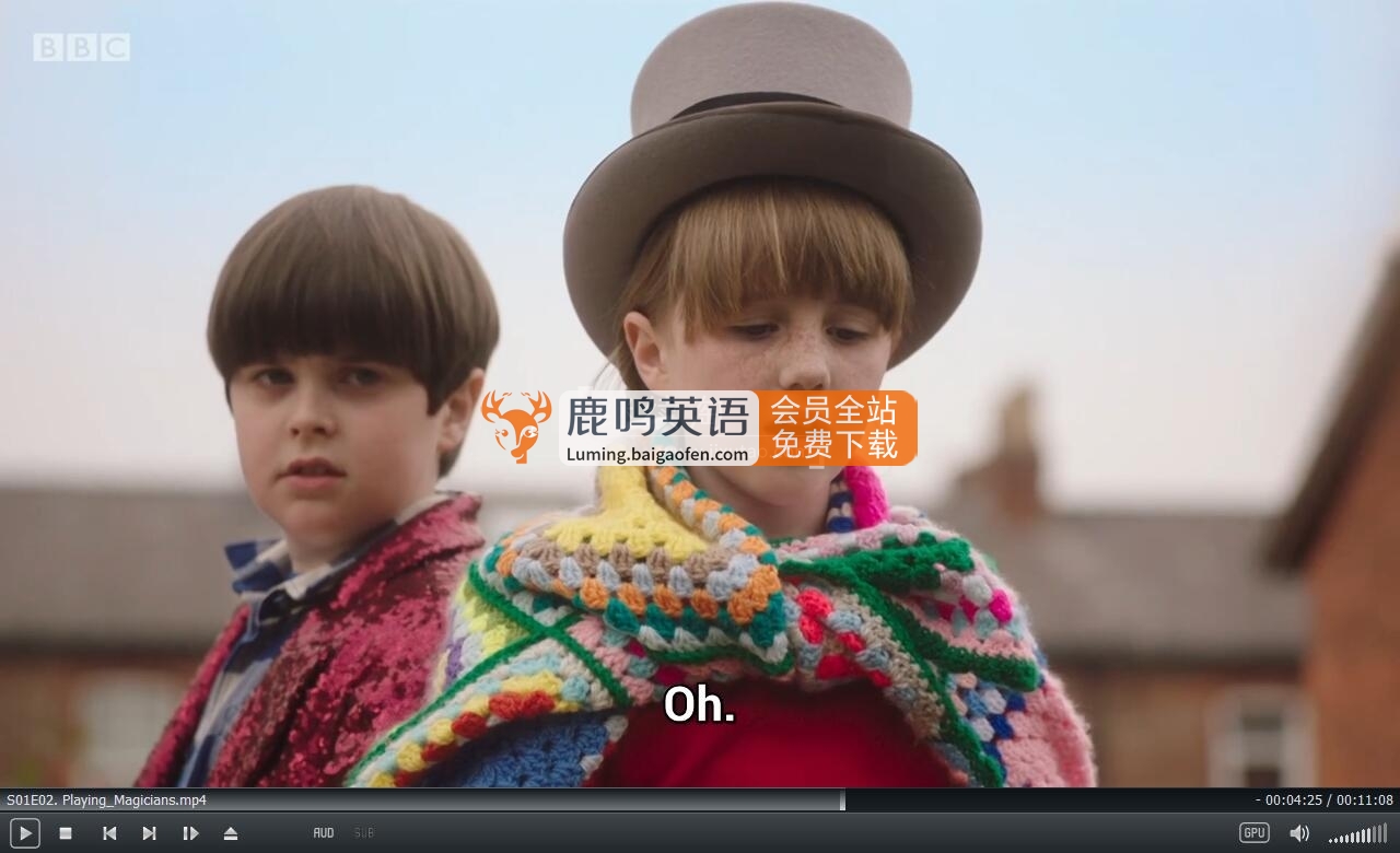 BBC真人版牛津树英语《Biff and Chip》全3季共62集，1080P高清视频带英文字幕，百度网盘下载！